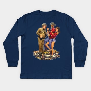 Smokey and the Bandit Kids Long Sleeve T-Shirt